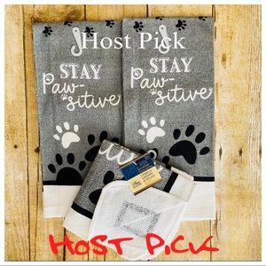 “Stay Paw-sitive” 4Pc Kitchen Set